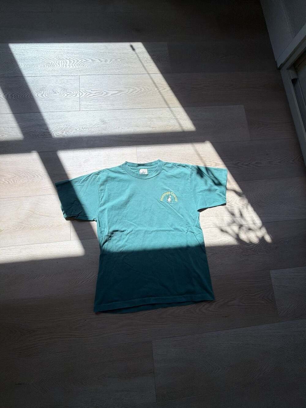 Vintage Alore Absolute Quality Maricopa County Green T-Shirt Made in USA Large